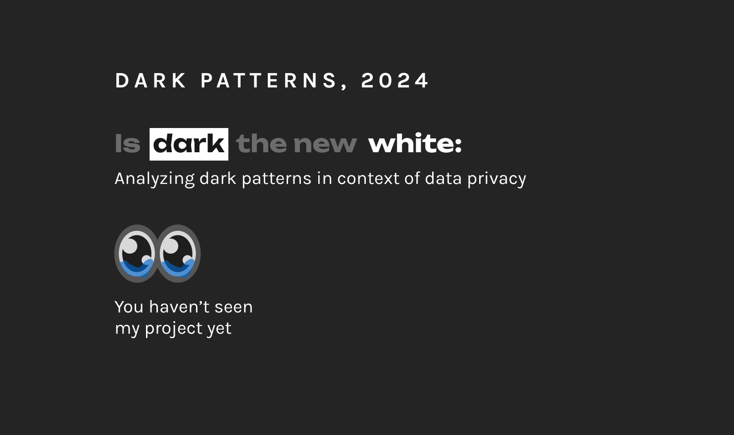 Dark Patterns